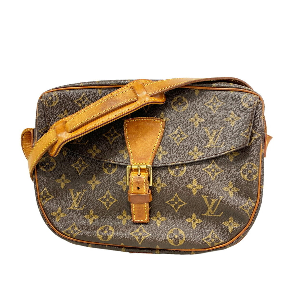 Louis Vuitton Monogram Jeune Fine GM Shoulder Bag M51225 Brown Women's